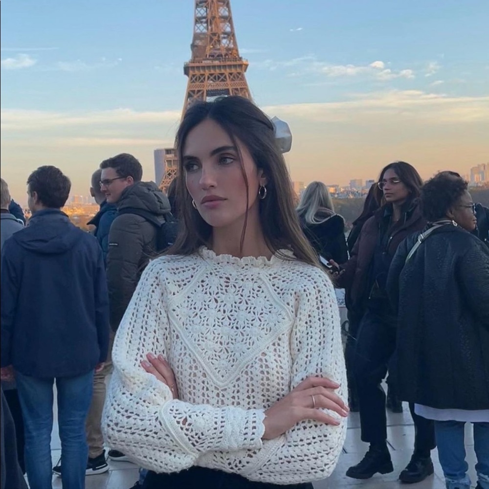 BA&SH ASTE Crochet sweater